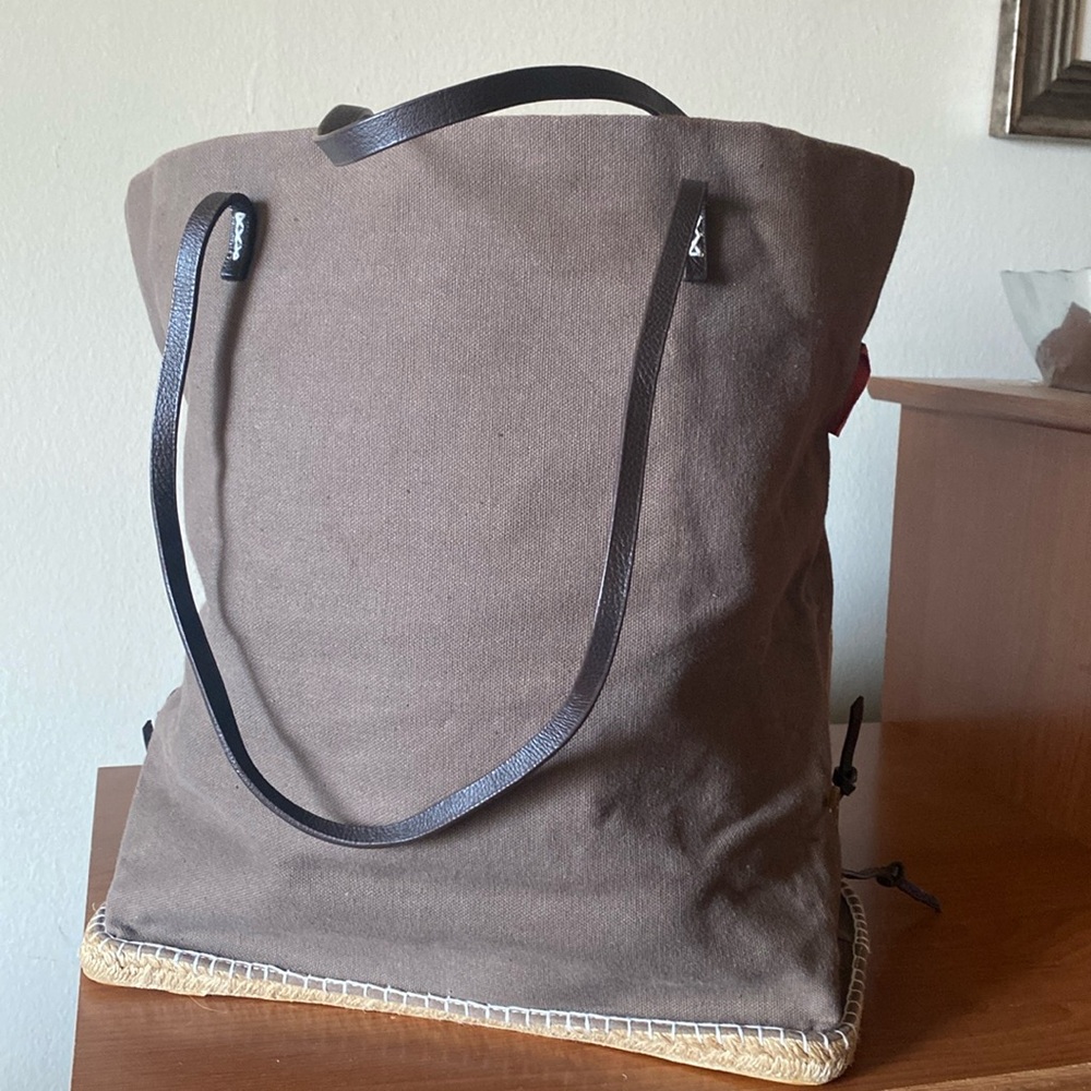 Saldarini 1882 Brown Canvas Tote